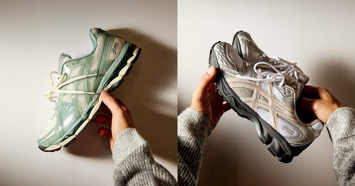 KITH × asics ☆ Gel Kayano 12.1 ‘Mint Green’ Ronnie Fieg ASICS GEL-KAYANO 12.1 GEL-NIMBUS 10.1 Info